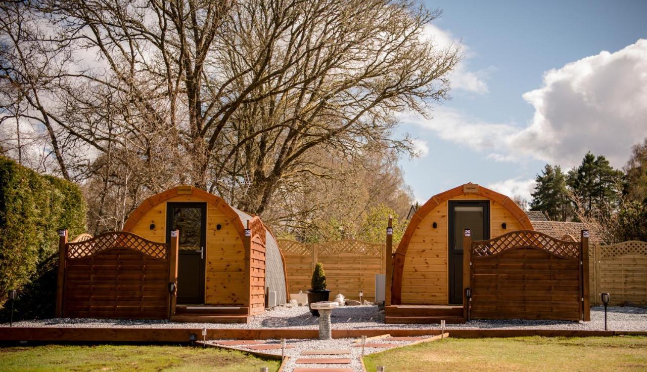 Highland & Transylvania Glamping Pods 罗伊桥 外观 照片